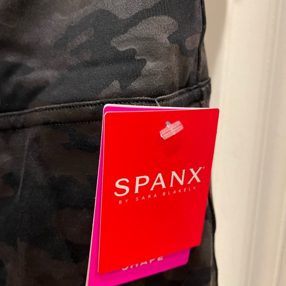 SPANX Pants - Spanx Faux Leather Faux Camo Leggings
